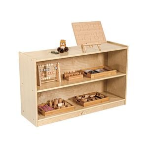 Jooyes 2 Shelf Wooden Storage Cabinet - H60.5cm - 100cm | Bookcase | 60.5cm