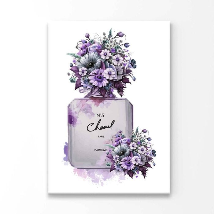 Purple Perfume Print 100% Australian Made 90 x 120cm (Acrylic)