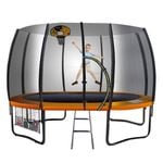 Kahuna 8ft Springless Trampoline With Basketball Set