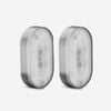 Decathlon - Twin-pack Usb Clip Front/rear Bike Lights Sl510 - Black - One Size