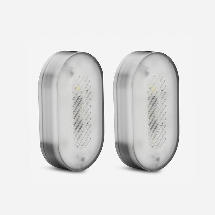 Decathlon - Twin-pack Usb Clip Front/rear Bike Lights Sl510 - Black - One Size