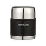 Thermocafe Vacuum Insulated Food Jar Matte Black 500ml