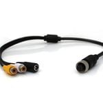 Elinz RCA to 4PIN Converter Adaptor for Reversing Camera