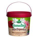 Scotts Osmocote Plus Organics 1.5kg Rose Gardenia And Azalea Plant Food And Soil Improver