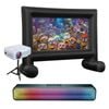 Laser 1080P Outdoor Cinema Bundle 144 Inch