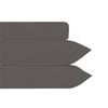 Plain Dyed Polyester Cotton Fitted Combo Set Mocha Double