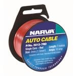 Narva 10A Red Single Core Cable