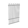ProtectorAl 350 - 1200 x 1800mm Monument Aluminium Loop Top Pool Fence Panel With Mid Rail