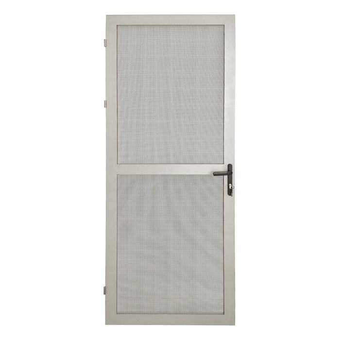 Pillar 2032 x 813mm Surfmist Metric Security Screen Door