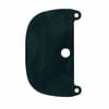 Rolltrak Black Screen Door Handle Backplate