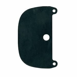 Rolltrak Black Screen Door Handle Backplate
