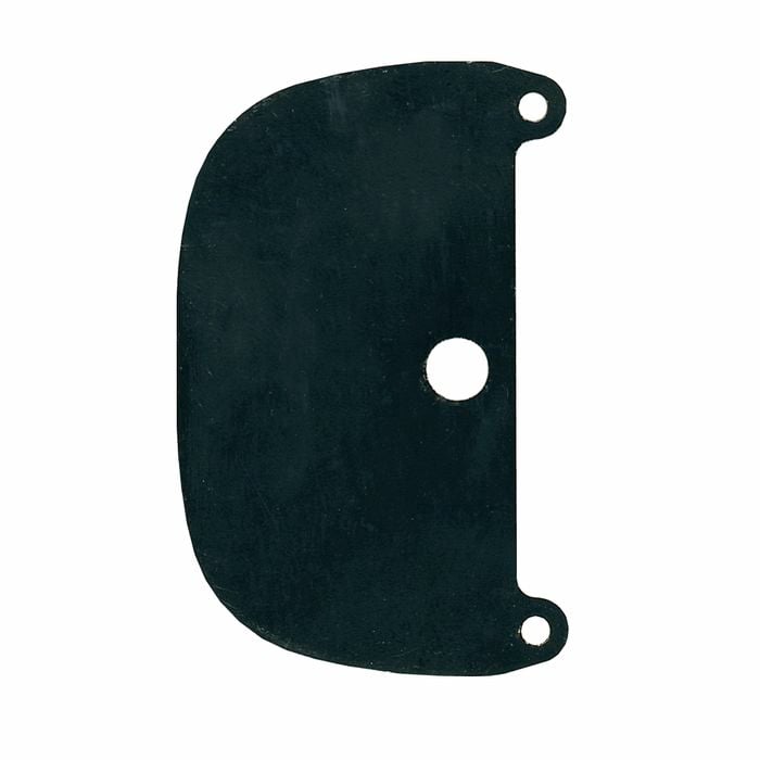 Rolltrak Black Screen Door Handle Backplate