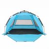 Weisshorn Beach Tent 3-4 Person Pop Up Sun Shade UPF 50 Automatic Outdoor Blue