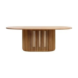 Arvin 220cm Ovan Dining Table Natural