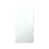 Walpix 1800 x 900 x 2.5mm Perforated Aluminium Decorative Screen Flat Profile Splash - White Satin