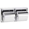 Bradley Double Toilet Roll Holder