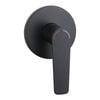 evekare 35mm Matte Black Extended Lever Shower Mixer