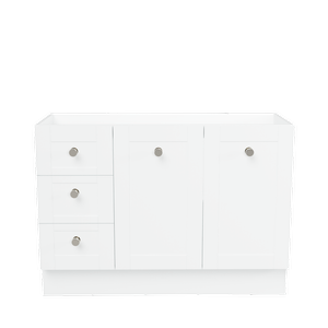 New England Joinery 1200mm Diadem Floorstanding Centre Bowl Vanity - Cabinet Only
