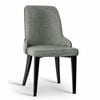 Artiss Domus Set of 2 Grey Linen Fabric Dining Chairs