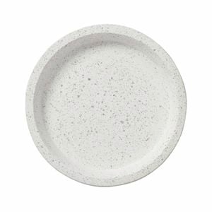 Northcote Pottery 42 x 42cm White Terrazzo Look Saucer