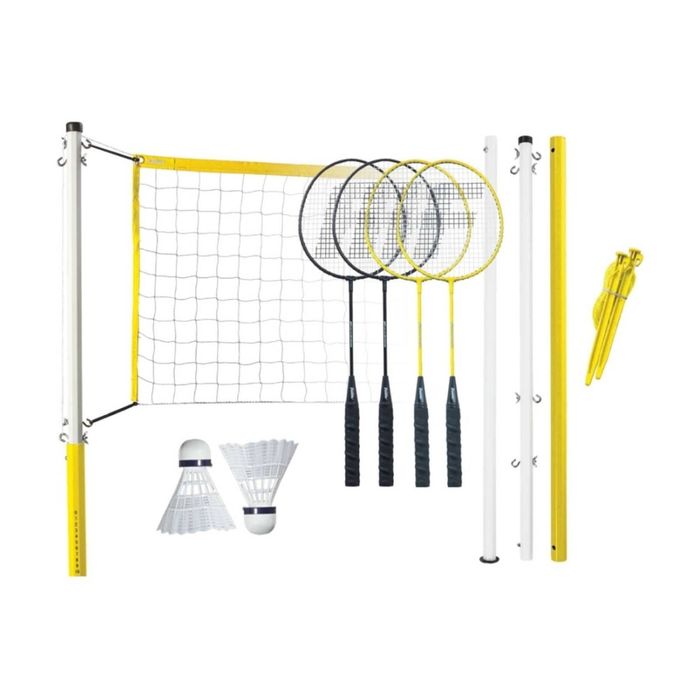 Franklin Family Badminton Set W/ Rackets & Nylon Birdies Multicolour