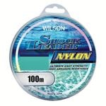 100m Spool of Wilson Nylon Shock Leader - Monofilament Fishing Leader Material [Breaking Strain: 100lb]