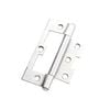 Lane 100 x 65 x 2mm Zinc Plated Fixed Pin Durasmooth Non Mortise Hinge