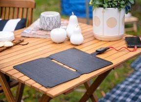 Stay connected while camping.
