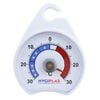 Hygiplas Dial Fridge Freezer Thermometer Plastic Hook -30 To 30c 52.8mm Commercial Kitchen Storage