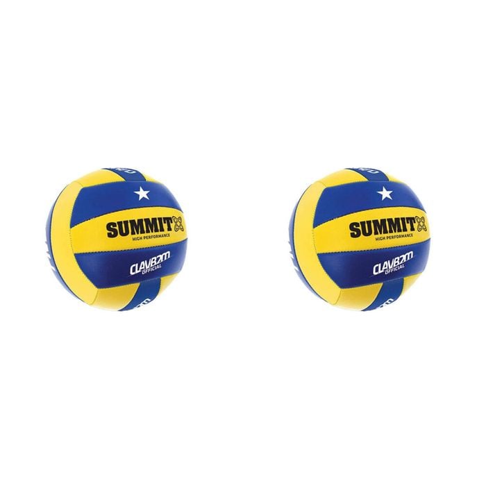 2PK Summit Global Classic Soft Touch Volleyball Size 5 - Yellow