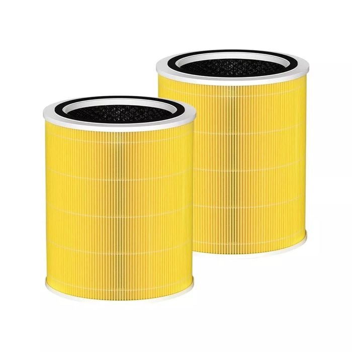 iDeer Life [2PK] Compatible HEPA Filter LEVOIT CORE 400 Air Purifier - Yellow