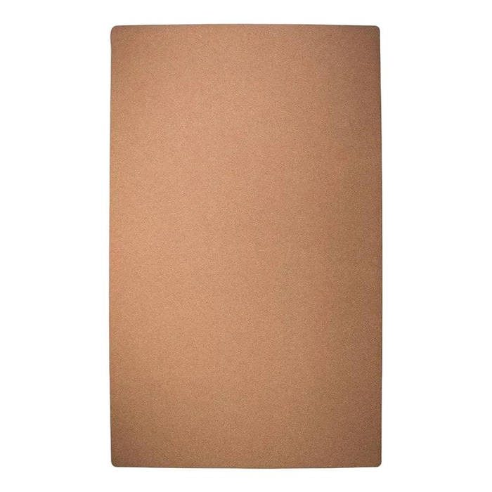 Zenvibes XXL Extra Large Size Cork Big YogaMat with Rubber Back | Plain |135cm X 180cm |5mm