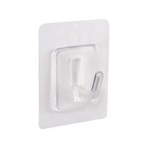 Naleon Clear Large Adhesive Works Hook - 4 Pack