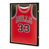 LED Jersey Display Frame with LED Light Sports Shirt Lockable Box