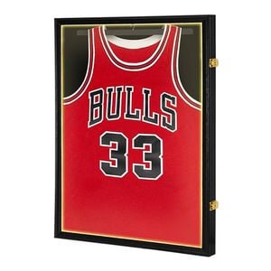 LED Jersey Display Frame with LED Light Sports Shirt Lockable Box