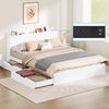 Alfordson Bed Frame Double With 2 Drawers