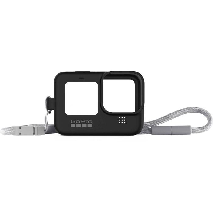 Gopro Sleeve + Lanyard Black - For Hero 9 / 10 / 11 / 12 Black