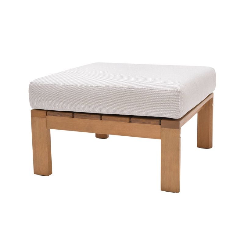 Santo Ottoman Timber With Cushion