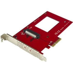 Startech.com U.2 To Pcie Adapter For 2.5" U.2 Nvme Ssd - Sff-8639 Pcie Adapter - X4 Pci Express 4.0