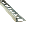 QEP 6mm x 3.0m Silver L Shape Angle Tile Trim