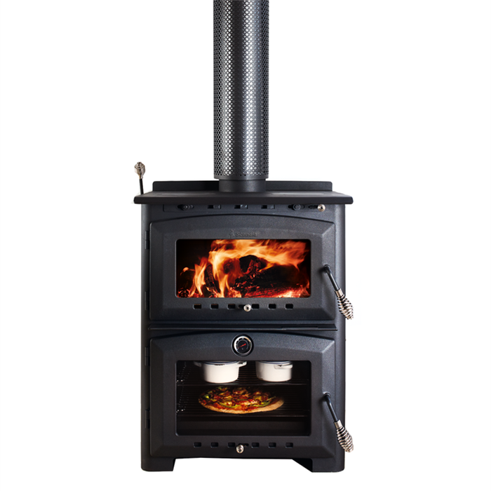 Scandia Heat & Cook Wood Fire Oven And Stove
