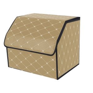 SOGA Small Beige Car Boot Organizer