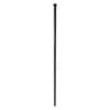 Peak No-Dig Fencing 1000mm Black Steel Fence Post