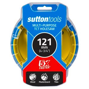 Sutton Tools 121mm TCT Multi-Purpose Seamless Holesaw