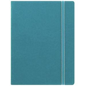 Filofax Classic A5 Notebook Ruled Pages Leather-look Writing Stationery Aqua