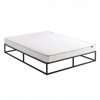 Zinus Double Joseph Metal Bed Base & Bonnell Spring Mattress Set, 25cm High, Essential Inner Spring