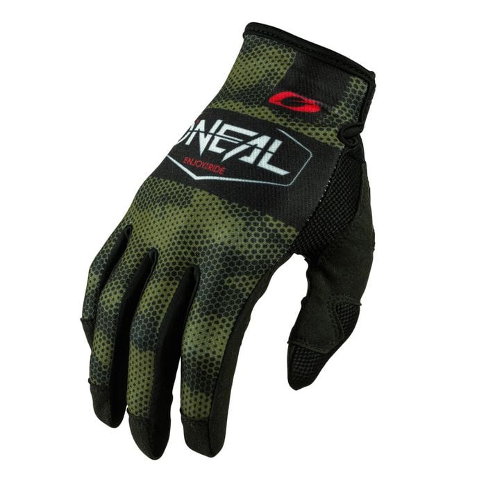 Oneal 2021 Mayhem Covert Glove Black/green Adult 10 (lg)