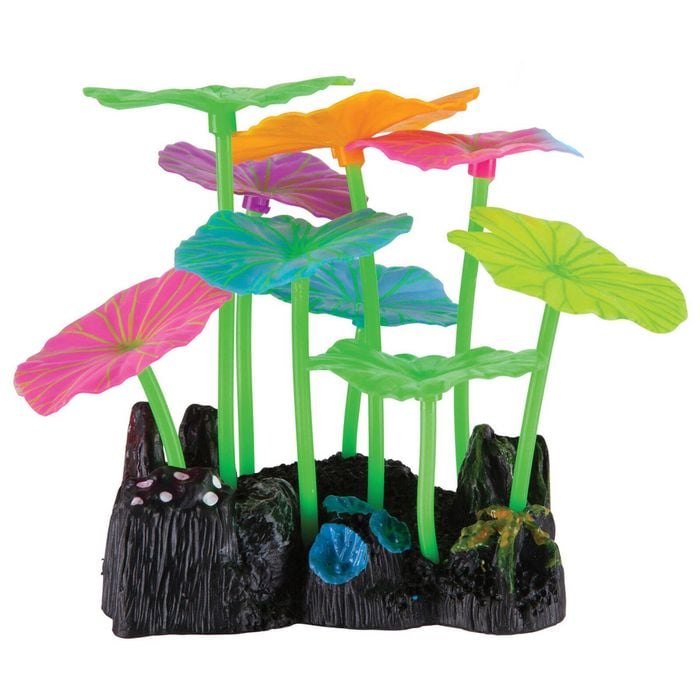 Kazoo Silicone Plant - Long Stem Lily Pad Assorted 1pk (19670)