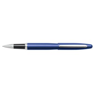 Sheaffer VFM Roller Ball Pen Writing Stationery Medium Nib Neon Blue/Nickel