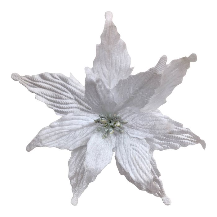 Mirabella Christmas Tree Flower Decoration White